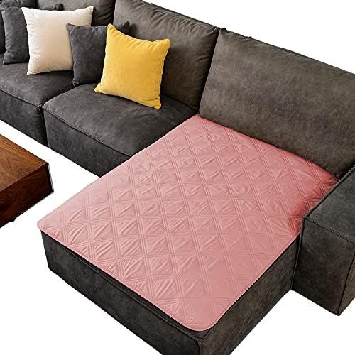 Ameritex Waterproof Dog Bed Cover Pet Blanket with Anti-Slip Back for Furniture Bed Couch Sofa (40x50 Inch (Pack of 1), Lightpink) by Ameritex