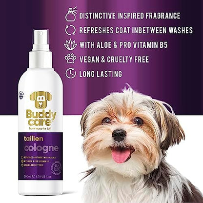 Buddycare Dog Cologne - Tailien - 200ml - Distinctive and Inspired Scented Dog Cologne - Refreshes Between Dog Washes - Image 2