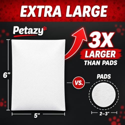 Petazy 2% Chlorhexidine Wipes for Dogs 3X Larger | Yeast Infection Ringworm Fungus Hot Spot Itch Relief | Medicated Antibacterial Antifungal Gentle Soothing Topical Wipes for Dog Cat | 50 Wipes 5x6 - Image 3