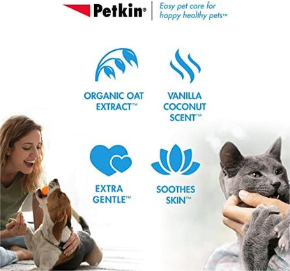 Petkin Pet Wipes for Dogs and Cats, 400 Wipes - Large Pet Wipes for Dogs and Cats - Cleans Ears, Face, Butt, Body and Eye Area - Convenient, Ideal for Home or Travel - 4 Packs of 100 Wipes - Image 5