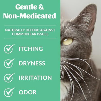 SKOUT'S HONOR Probiotic Cat Ear Cleaner, 4 oz - Image 3