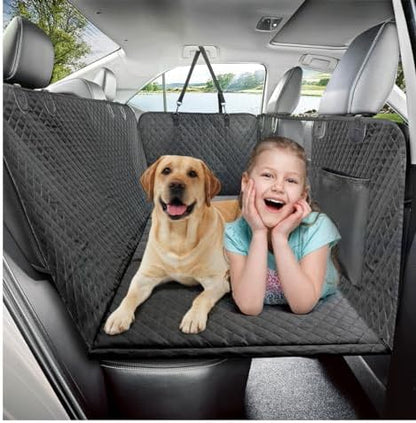 Vailge Dog Car Seat Cover, Dog Hammock for Car Backseat, Non Inflatable seat Cover for Back seat,Hard Bottom Back Seat Protector for Cars,Trucs & SUVs by VAILGE