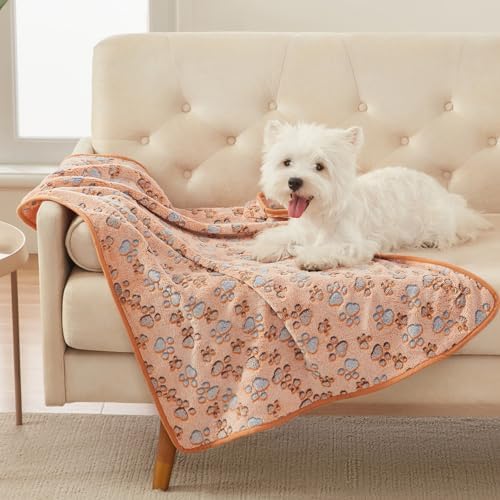 Luciphia Dog Blanket 3 Pack, Soft Cozy Fleece Throw for Puppy Cat,23"x16" - Image 3