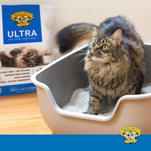 Dr. Elsey's Ultra UnScented Clumping Clay Cat Litter 40 lb. Bag - Image 5
