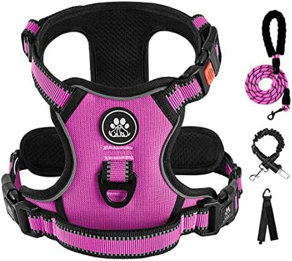 IVY&LANE No Pull Dog Harness for Large Dogs,Reflective Dog Vest Harness by IVYLANE