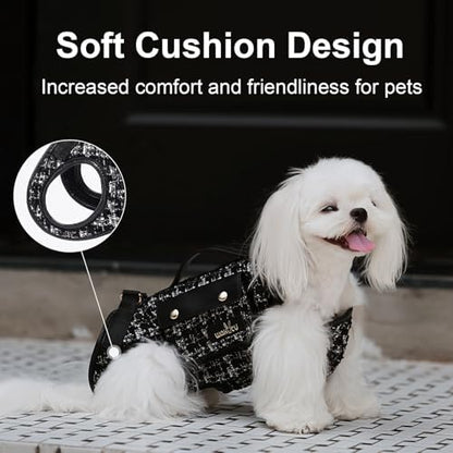 Wakytu Dog Lift Harness Dog Carrier Sling for Small Dogs & Cats,XS - Image 6