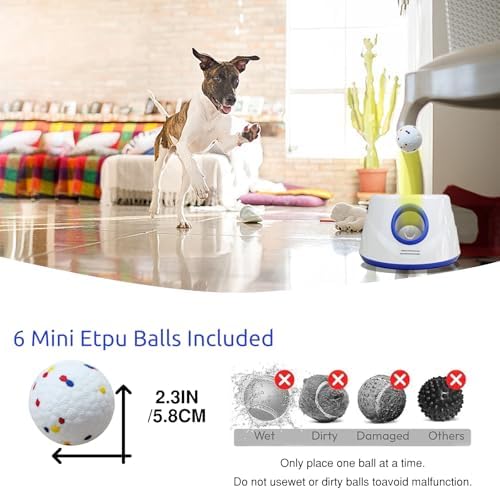 Automatic Dog Ball Launcher, Dog Ball Throw Launcher, for Small/Medium Dogs - Image 4