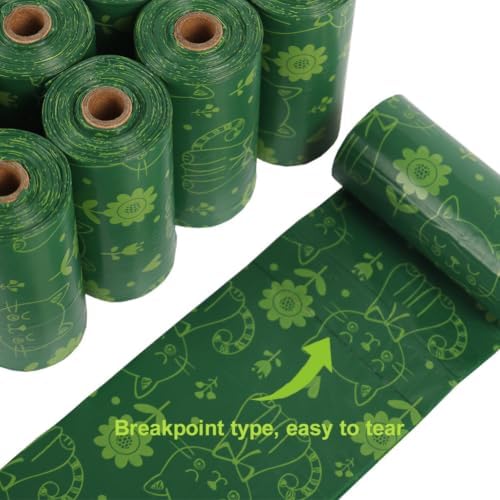 Dog Poop Bags with Dispenser Pet Waste Bags, 12 Rolls (180 Counts Total) - Image 7
