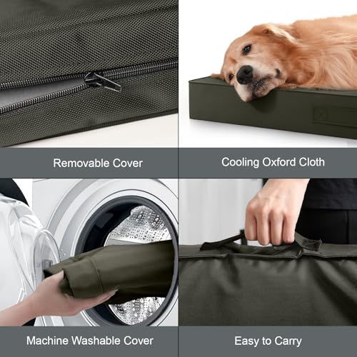 Waterproof Orthopedic Dog Crate Bed for Small Dogs & Cats - Image 6