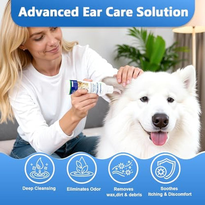 Cat & Dog Ear Cleaner, Soft Nozzle, Wax & Odor, 4 fl oz - Image 6