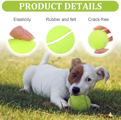 20Pcs Small Tennis Balls for Dogs, Mini Tennis Balls, 2 Inch, Colorful - Image 3