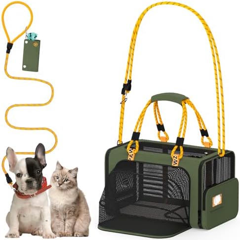 PAWZIDEA Expandable Pet Carrier for Small Cats & Dogs, TSA Airline Approved by PAWZIDEA-Inlovejoywelive