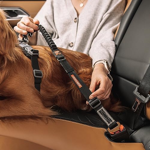 EzyDog Zero Shock Click - Bungee Dog Seat Belt Car Restraint - 20in - 26in - Image 5
