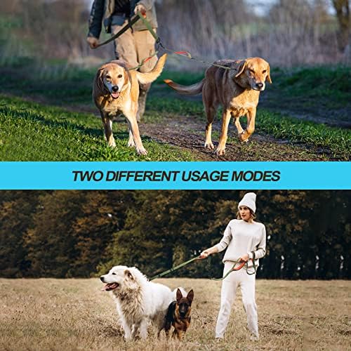 PetBonus Double Dog Leash, No Tangle Dual Leash, Walking Training Lead - Image 5