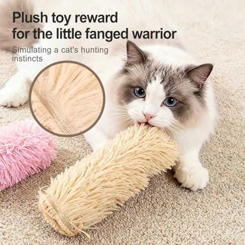 Cat Toys Pillows 6Pcs Catnip Kicker Toys for Cats Promotes Kitty Exercise - Image 4
