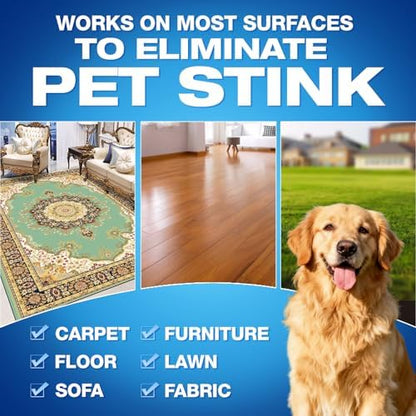 Pet Odor Eliminator Spray for Home, Fragrance Free Dog and Cat Urine Odor Remover for Carpet, Litter Box, Furniture, Pet Bedding and Floors, Colorless, 16.9 Fl Oz - Image 4