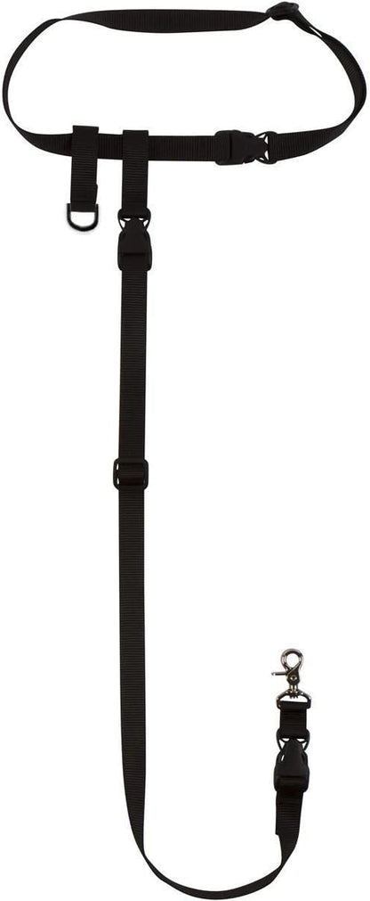 The Buddy System Hands Free Dog Leash and The Double Buddy Pet Leash, Bundle Adjustable Dog Leash for Walking, Running, Training, Exercise with Your Dog-Made in The USA