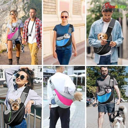 Pawaboo Pet Sling Carrier for Small Dogs Cats - Image 7