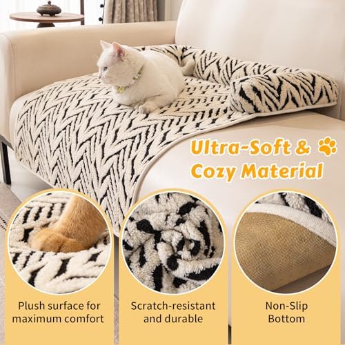 Calming Dog Bed Mats with Neck & Head Support, 35.43 x31.5 inch Black - Image 2