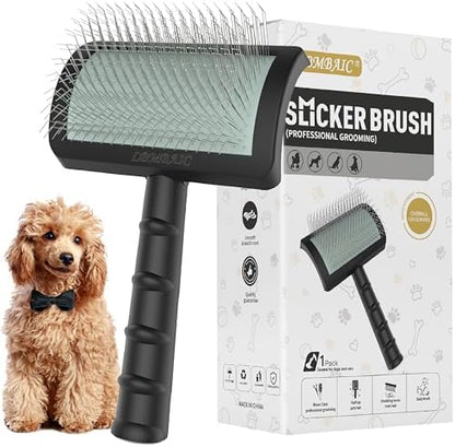 Doodle Brush Poodle Slicker Brush for Grooming Fluff Shedding Easy. by LBMBAIC
