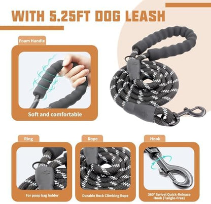 AUROTH Dog Harness for Large Dogs No Pull Tactical Harness and Leash Set - Image 4