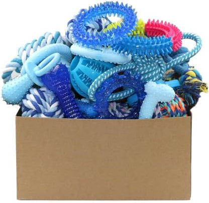 Beiker 20 Pack Puppy Chew Toys, Dog Teething Toys for Puppies Small Dogs by Beiker
