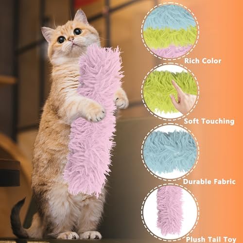 3 Pack Catnip Toys,Soft and Durable Cat Pillows Toys, Funny cat Toy - Image 3