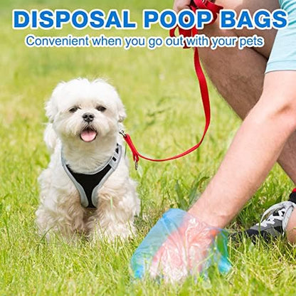 Teling 3000 Count Dog Poop Bags with 3 Dispensers, Blue - Image 5