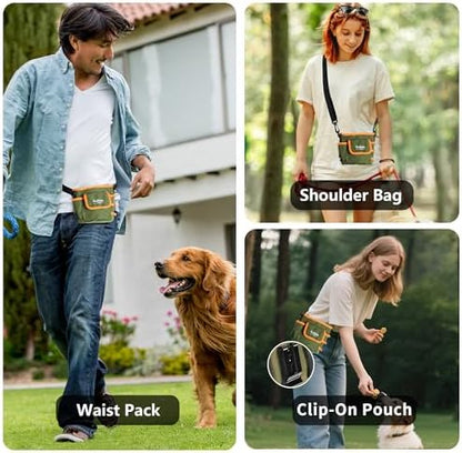 Dog Treat Pouch with Magnetic Closure for Pet Training - Image 4