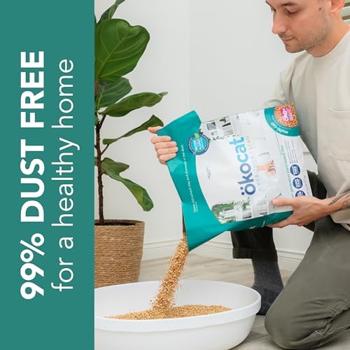 ökocat Multi-Cat Natural Wood Clumping Cat Litter, Odor Control, 26 Lbs - Image 5