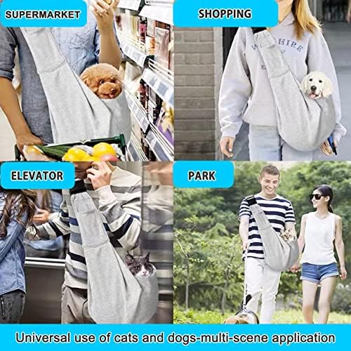 Kanemc Dog and Cats Carrier Sling, Puppy Small Pet Carrier Up to 16.5lbs - Image 7