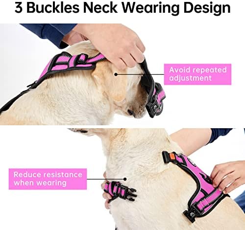 IVY&LANE No Pull Dog Harness for Small Dogs,Reflective Dog Vest Harness - Image 3