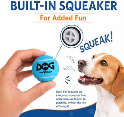 INSUM Small Tennis Balls for Dogs - 2 Inch 20 Pack Squeaky Dog Balls - Image 3