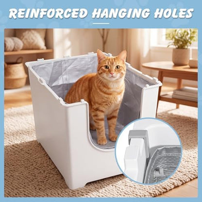 2 Pack Litter Box Liners For Modkat Flip, Reusable, Tear-Resistant - Image 4