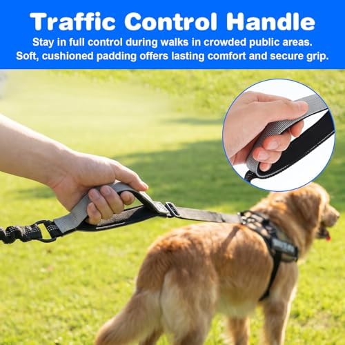 Double Dog Leash for Two Dogs, Adjustable Dual Control Handles Dog Leash - Image 5