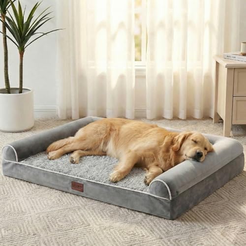 WESTERN HOME Orthopedic Dog Beds Large Sized Dog Washable Dog Couch, 36in - Image 2