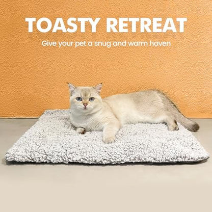 Mora Pets Self Warming Cat Beds for Large Cats Self Heating Dog Mat Pet Pad - Image 7