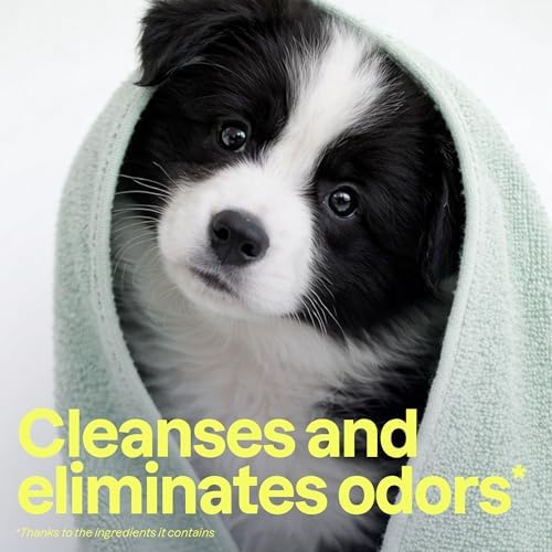 Attitude 2-in-1 Pet Shampoo and Conditioner, Dog & Puppy Shampoo with Green Tea for Deodorizing, Gentle Cleansing Grooming Wash, Vegan, Coco Breeze Scent, 8 Fl Oz - Image 2