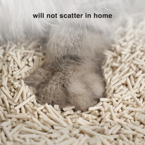 Dust-Free Quickly Absorb Odors Natural Tofu Cat Litter 12LB/Or - Image 4