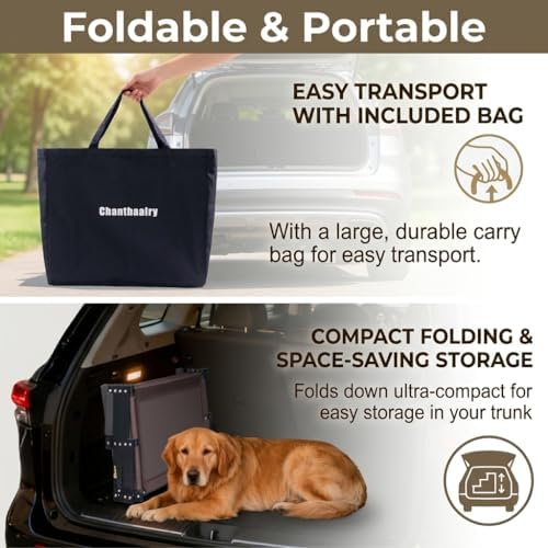 Dog Stairs for Car, 5 Steps, Extra Wide, 110lbs Weight Capacity - Image 5