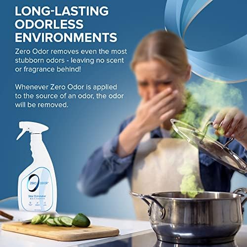 Zero Odor Multi-Purpose Odor Eliminator, Fabric & Room Deodorizer, 22 oz - Image 6