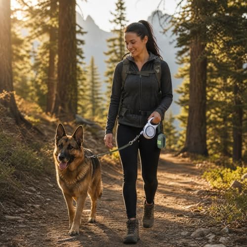 Dog Waste Bag Dispenser, Poop Bag Holders for Leashes, Green - Image 5