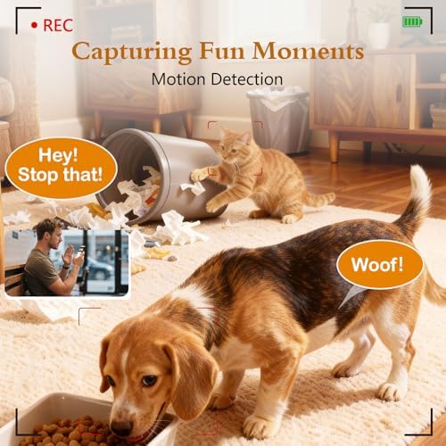 Yakry Automatic Dog Feeder with Camera - 8L/33 Cups Smart Dog Feeder - Image 5
