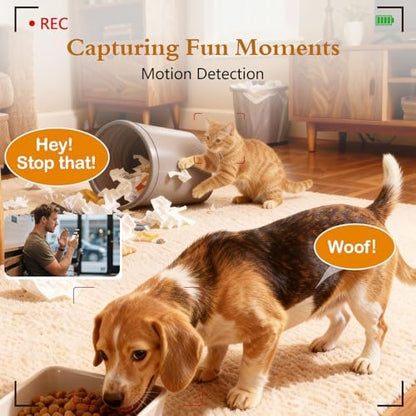 Yakry Automatic Dog Feeder with Camera - 8L/33 Cups Smart Dog Feeder - Image 5