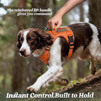 rabbitgoo Tactical Dog Harness for Large Dogs, No Pull Service Pet Vest - Image 5