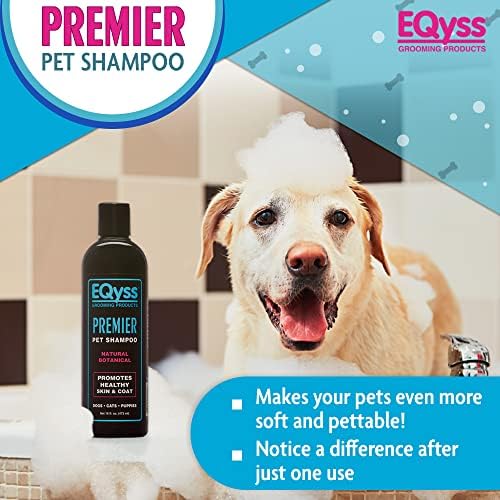 EQyss Premier Pet Shampoo - Cleanses & Moisturizes Coat, Adds Volume, Intensifies Colors, Residue-free Finish - For All Dogs, Cats, Puppies (16 oz) - Image 2