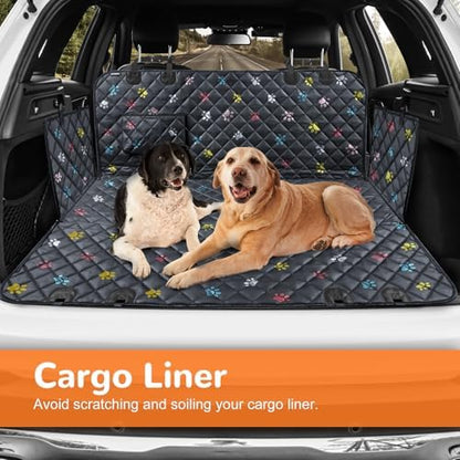 URPOWER XL Dog Seat Cover for Full-Size Truck Back Seat, Waterproof Hammock - Image 4