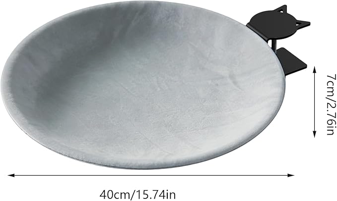 Elevated Hammock Bed, Clip On Cat Desk Cushion, 24x16 Inches Pet Cushion with Removable Cover Feature, Soft Fabric Hanging, Cat Bed with Space Saving Design, Interactive Indoor Rest for Cats