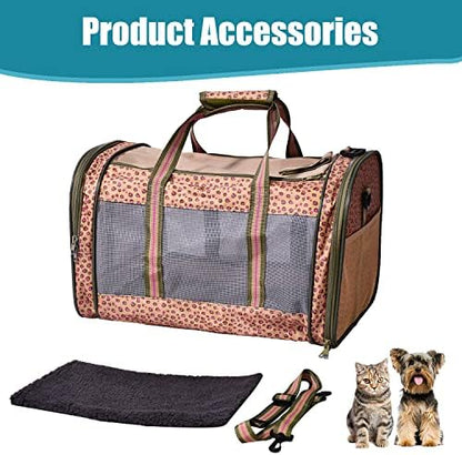Soft-Sided Kennel Pet Carrier, Airline Approved Travel Handbag - Image 6