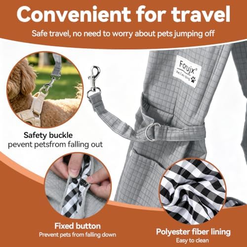 Dog Sling Carrier, Lightweight Breathable Puppy Carrier for Small Dogs&Cats - Image 3